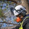 imageKlein Tools 60472 Clear Face Shield for Safety Helmet and CapStyle Hard Hats Impact Rated AntiFog LowProfile Design for GrindingClear