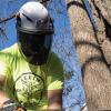 imageKlein Tools 60472 Clear Face Shield for Safety Helmet and CapStyle Hard Hats Impact Rated AntiFog LowProfile Design for GrindingGray Tint