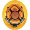 imageKlein Tools 60489 Hard Hat NonVented Full Brim Style Padded SelfWicking OdorResistant Sweatband Tested up to 20kV Yellow