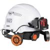 imageKlein Tools 60523 Dual Cooling Fan for Hard Hats and Safety Helmets Lightweight USBC Rechargeable Fan Cools Head Neck and Face