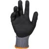 imageKlein Tools 60589 Work Gloves Knit Dipped Cut Resistant ANSI A4 Nitrile Coated Gloves HPPE Fabric Touchscreen Capable Fingertips Large 2PairLarge
