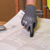 imageKlein Tools 60589 Work Gloves Knit Dipped Cut Resistant ANSI A4 Nitrile Coated Gloves HPPE Fabric Touchscreen Capable Fingertips Large 2PairMedium