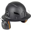 imageKlein Tools 80146 Vented Full Brim Hard Hat with Earmuff Attachment fits Klein Tools Full Brim Hard Hats 26dB Noise Protection 2Piece