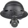 imageKlein Tools 80146 Vented Full Brim Hard Hat with Earmuff Attachment fits Klein Tools Full Brim Hard Hats 26dB Noise Protection 2Piece