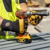 imageKlein Tools Work Gloves Durable Soft Grain Leather Lineman Gloves with Padded Knuckles