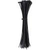 imageKlein Tools 450200 Cable Ties 50Pound Tensile Strength Heavy Duty Nylon Cable Zip Ties Indoor  Outdoor Use 775Inch Black 100Piece115Inch