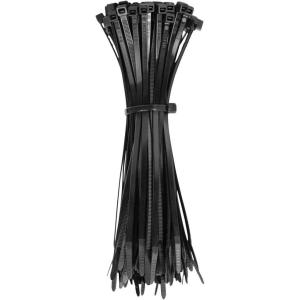 imageKlein Tools 450200 Cable Ties 50Pound Tensile Strength Heavy Duty Nylon Cable Zip Ties Indoor  Outdoor Use 775Inch Black 100Piece775Inch