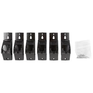 imageKlein Tools 450510 2Inch JHooks Cable Management System with Lockable Latch for Extension Cords Conduit Fiber Ethernet Cables 6Piece1Inch Hook