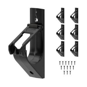 imageKlein Tools 450510 2Inch JHooks Cable Management System with Lockable Latch for Extension Cords Conduit Fiber Ethernet Cables 6Piece2Inch Hook