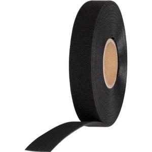 imageKlein Tools 450950 Cable Management Replacement Tape Roll for Kleins Hook and Loop Dispenser 25Foot x 34Inch Black25Foot  Black