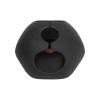 imageKlein Tools 450410 Cable Clips Made in USA SelfAdhesive 3Slot Cable Cord Management Mounting Clips Optional Screw for Permanent Mounting 10Pack1Slot Clips