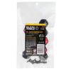 imageKlein Tools 450410 Cable Clips Made in USA SelfAdhesive 3Slot Cable Cord Management Mounting Clips Optional Screw for Permanent Mounting 10Pack1Slot Clips