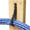 imageKlein Tools 450700 Stretch Cable Tie Roll Cable Management for Cord and Wire with Dispenser Box Nylon Strap Mountable 75FootBlack