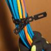 imageKlein Tools 450700 Stretch Cable Tie Roll Cable Management for Cord and Wire with Dispenser Box Nylon Strap Mountable 75FootMulti