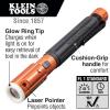 imageKlein Tools 56026R Flashlight and Inspection Penlight with Class 3R Red Laser Pointer GlowinDark LED Great for Jobsite Outdoor Emergency