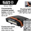 imageKlein Tools 56402 LED Light Cap Visor Clip Light has Pivoting Head 2xAAA Batteries for Work Running Outdoor Hiking Camping Fishing