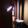 imageKlein Tools 56403 LED Light Rechargeable Flashlight  Worklight with Kickstand Magnetic Mount and Carabiner Charges Small Electronics for Work CampingLED Light