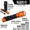 imageKlein Tools 56413 Rechargeable 2Color LED Flashlight Holster Spotlight Floodlight Red LED 1000 Lumens USB Cable Camping HuntingFlashlight