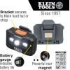 imageKlein Tools 80153 Headlamp Set 2 Rechargeable LED Headlamps and Bracketed Headlamp Fabric Strap for Klein Hard Hats 3Piece