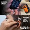 imageKlein Tools AESEB1 Bluetooth Jobsite Earbuds Wireless Hearing Protection Earplugs with 28dB Noise Reduction Rating 15Hour Playtime