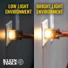 imageKlein Tools EXC2515 123 SJEOW 25Foot Extension Cord LED Ends Daytime Visibility Flexible in Cold Weather 999 Copper Wire 15A IndoorOutdoor