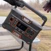 imageKlein Tools KTB500 Portable Power Station 505Wh LithiumIon Power Station 120V500W Pure Sine Wave AC Power Solar Panel Compatible