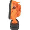 imageKlein Tools PJSFM2 Lithium Battery Operated Fan Rechargeable Mini USB Fan with Clip On Hang Hole and Magnet Mounting Portable OrangeGray9Inch