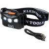 imageKlein Tools 56048 Rechargeable LED Headlamp Adjustable Fabric Strap 400 lms AllDay Runtime for Work Running Outdoor HikingFLASHLIGHT