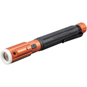 imageKlein Tools 56026R Flashlight and Inspection Penlight with Class 3R Red Laser Pointer GlowinDark LED Great for Jobsite Outdoor Emergency