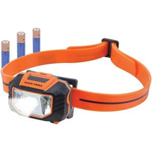 imageKlein Tools 56220 LED Light Hard Hat Headlamp Flood and Spot Light Tilts 45 Degrees AntiSlip Strap for Work and Outdoor Hiking Camping