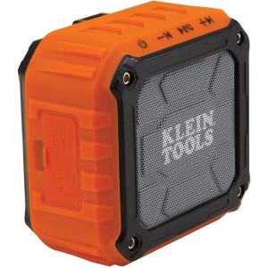 imageKlein Tools AEPJS1 Bluetooth Speaker Wireless Portable Jobsite Speaker Plays Audio and Answers Calls Hands Free IPX5 Worksite Ready