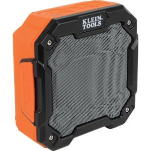 imageKlein Tools AEPJS3 Bluetooth Jobsite Speaker With Magnet and Hook 20Hr Run Time Charge Via USB A or C Pair Multiple Speakers Via Broadcast Hands Free Capable