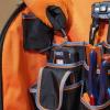 imageKLEIN TOOLS 55655 Tool Bag Backpack Tradesman Pro Tool Station with 21 Pockets and Large Interior Includes Flashlight with Work Light27Pocket Backpack