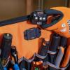 imageKLEIN TOOLS 55655 Tool Bag Backpack Tradesman Pro Tool Station with 21 Pockets and Large Interior Includes Flashlight with Work Light27Pocket Backpack