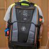 imageKLEIN TOOLS 55655 Tool Bag Backpack Tradesman Pro Tool Station with 21 Pockets and Large Interior Includes Flashlight with Work Light27Pocket Backpack