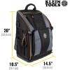 imageKLEIN TOOLS 55655 Tool Bag Backpack Tradesman Pro Tool Station with 21 Pockets and Large Interior Includes Flashlight with Work Light27Pocket Backpack