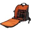 imageKLEIN TOOLS 55655 Tool Bag Backpack Tradesman Pro Tool Station with 21 Pockets and Large Interior Includes Flashlight with Work LightBackpack