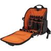 imageKLEIN TOOLS 55655 Tool Bag Backpack Tradesman Pro Tool Station with 21 Pockets and Large Interior Includes Flashlight with Work LightBackpack with Worklight