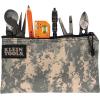 imageKlein Tools 5139C Zipper Bag Camouflage Cordura Nylon Tool Pouch with HeavyDuty Zipper Close 125 x 7Inch