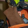 imageKlein Tools 5139L Zipper Bag TopGrain Leather Tool Pouch with Strong Zipper Close 1212Inch Brown