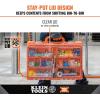 imageKlein Tools 54812MB MODBox Compact Storage Box Parts Organizer Toolbox Connects to MODBox Modular System Backpack Tote and Tool BagShort Box  Full Width