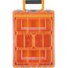 imageKlein Tools 54812MB MODBox Compact Storage Box Parts Organizer Toolbox Connects to MODBox Modular System Backpack Tote and Tool BagTall Box  Half Width
