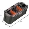 imageKlein Tools 54815MB MODbox Parts Bin Modular Tool Storage System Side Mounting Accessory Easy OneHanded Attachment Clear Lid