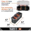 imageKlein Tools 54815MB MODbox Parts Bin Modular Tool Storage System Side Mounting Accessory Easy OneHanded Attachment Clear Lid