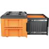 imageKlein Tools 54823MB MODbox 3Drawer Tool Box Organizer HeavyDuty Tool Storage Stackable Module 50Pound CapacitySingle Drawer