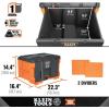 imageKlein Tools 54823MB MODbox 3Drawer Tool Box Organizer HeavyDuty Tool Storage Stackable Module 50Pound CapacitySingle Drawer