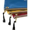 imageKlein Tools 5539LBLU Zipper Bag Large 16Inch Canvas Tool Pouch for Tool Storage with Brass Zipper and Grommet for Hanging BlueRed  Yellow  Blue