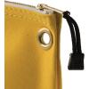 imageKlein Tools 5539LBLU Zipper Bag Large 16Inch Canvas Tool Pouch for Tool Storage with Brass Zipper and Grommet for Hanging BlueYellow