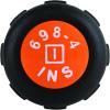 imageKlein Tools 6984INS Insulated Screwdriver Made in USA Screwdriver with 1000V Slim Profile Tip 1 Square with 4Inch Shank CushionGrip Handle