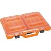imageKlein Tools 54812MB MODBox Compact Storage Box Parts Organizer Toolbox Connects to MODBox Modular System Backpack Tote and Tool BagShort Box  Full Width